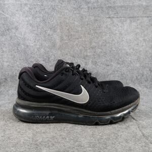 Nike Shoes Womens 8.5 Air Max 2017 Running Sneaker Athletic Trainer Black Casual